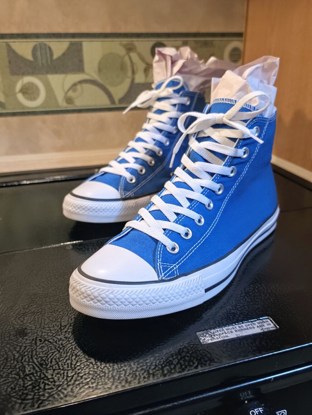 Converse Chuck Taylor All Star High Top Blue - Men's 9.5 / Women's 11.5